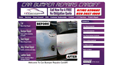 Desktop Screenshot of carbumperrepairscardiff.co.uk